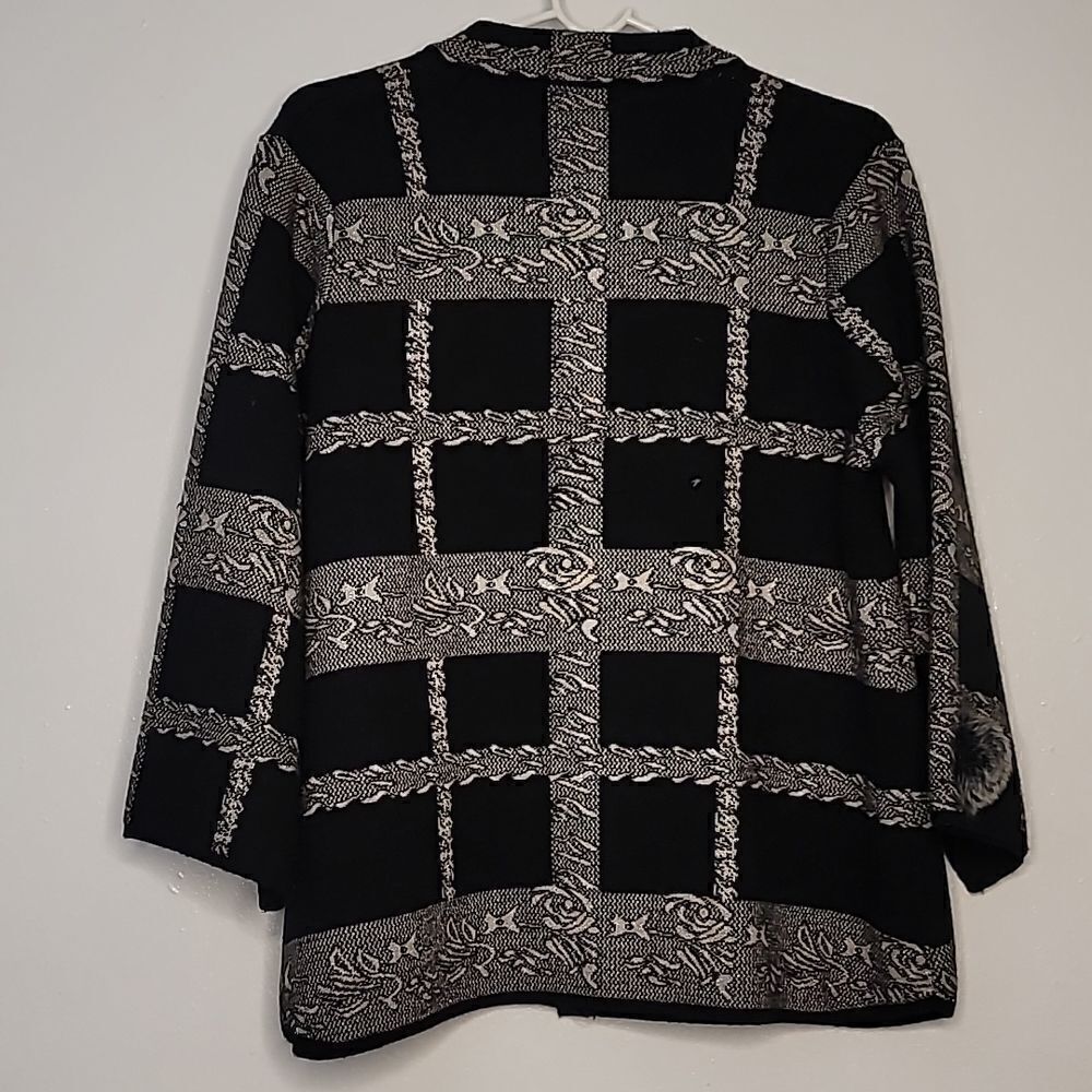 Bugatelli Wool/Fur Button front Cardigan/Jacket - Picture 2 of 15